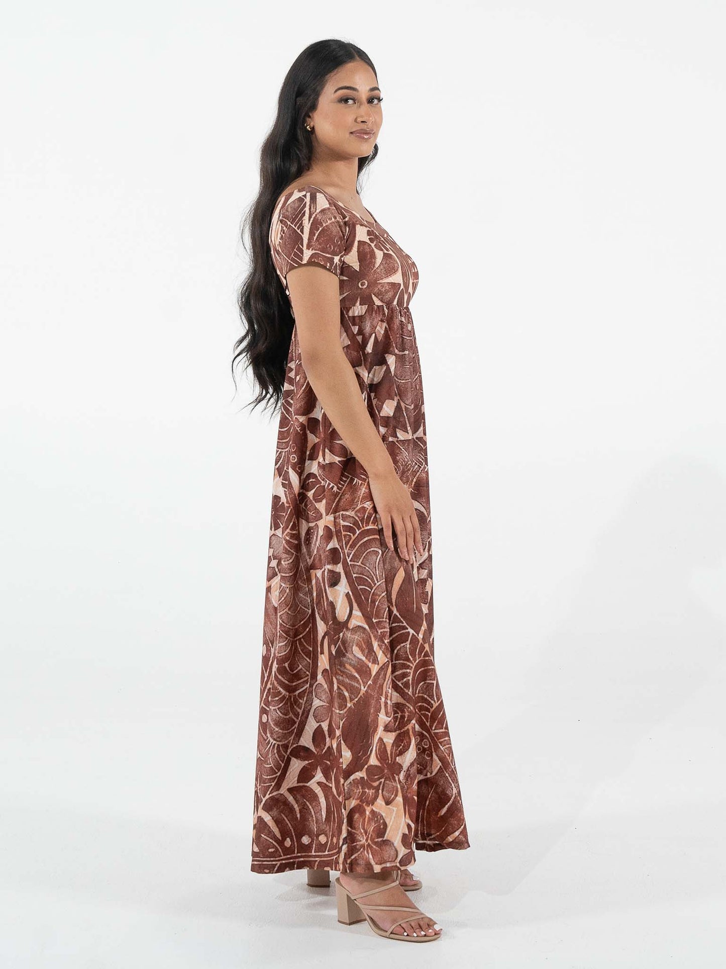 Tarani Dress Long - Mocha