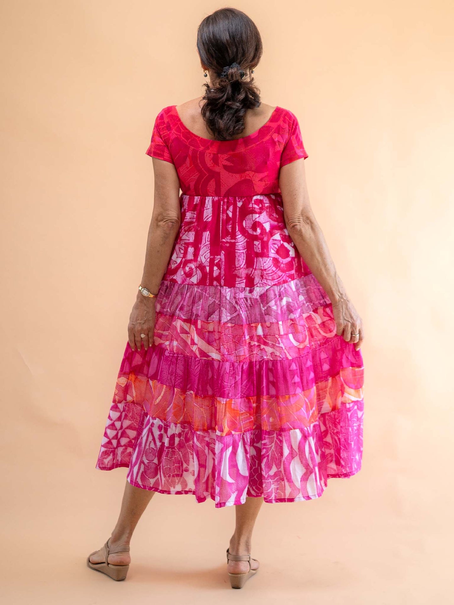 Tiare Dress -  Dark Cerise