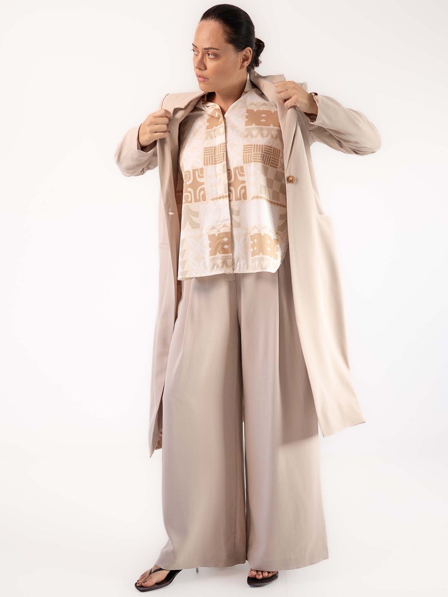 Vira Spring Coat - Beige