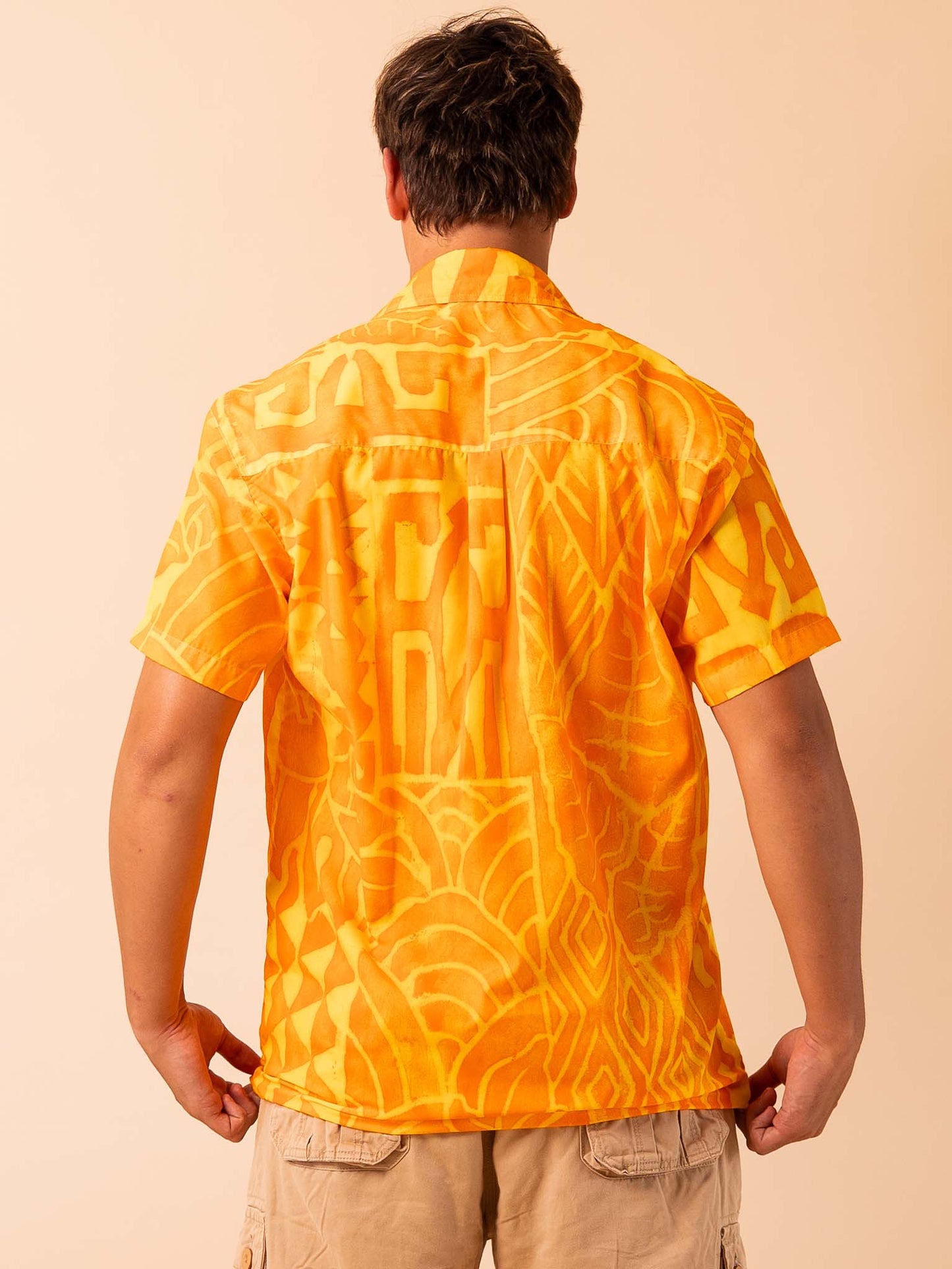 Taputu Shirt - Saffron