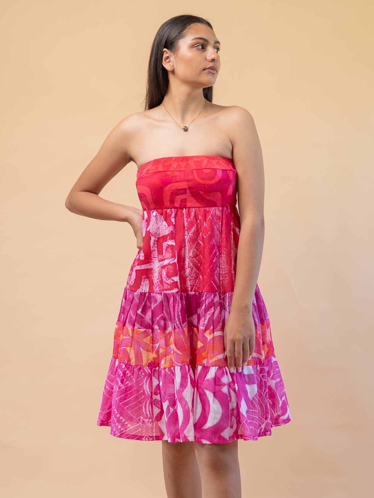 Kate Dress Mini -  Dark Cerise