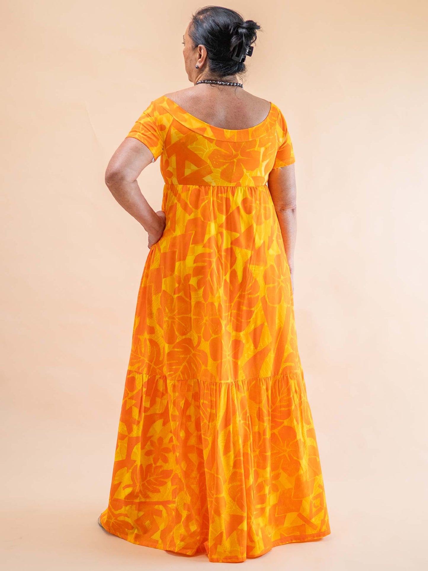 Vaine Dress - Saffron