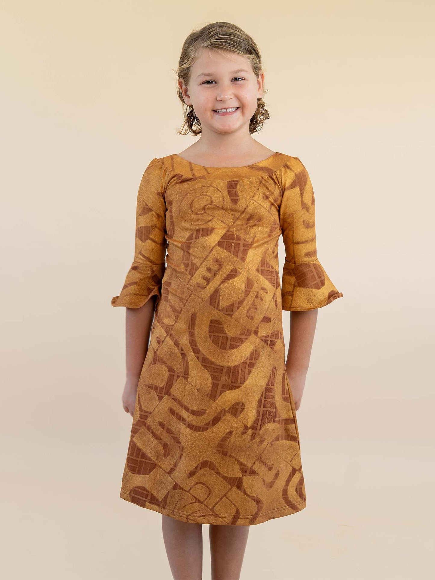 Kaute Dress - Bronze