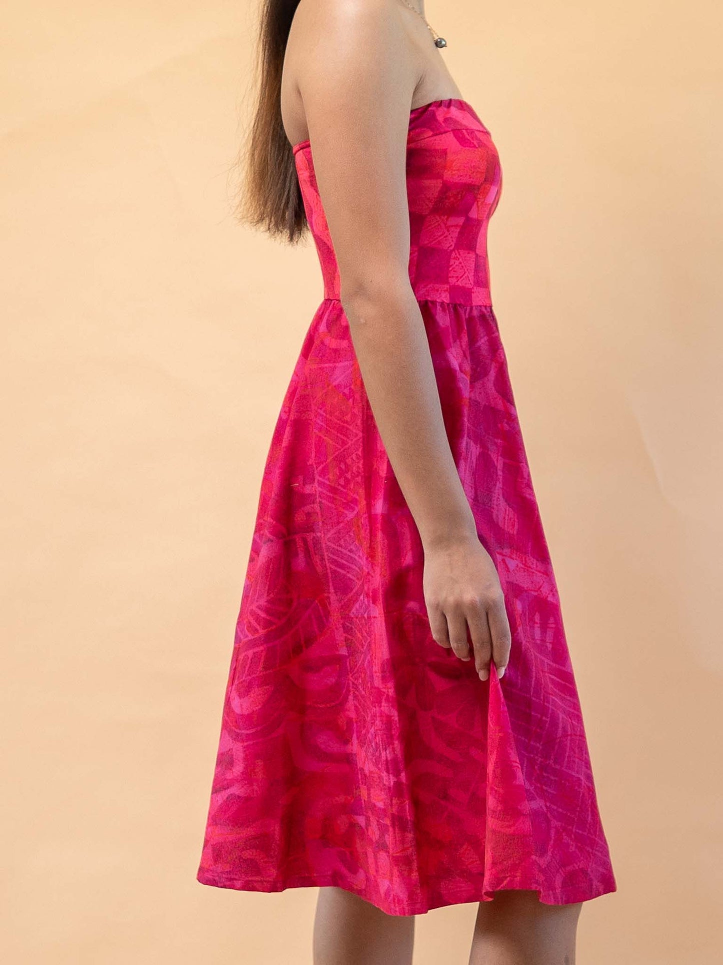 Tehina Dress -  Dark Cerise