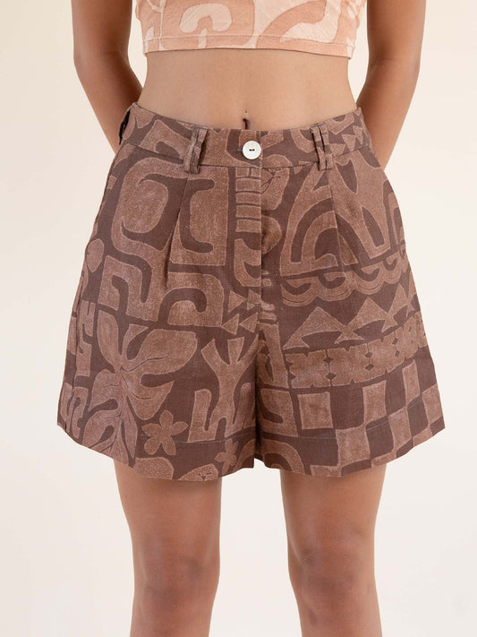 Meari Tailored Short - Coco