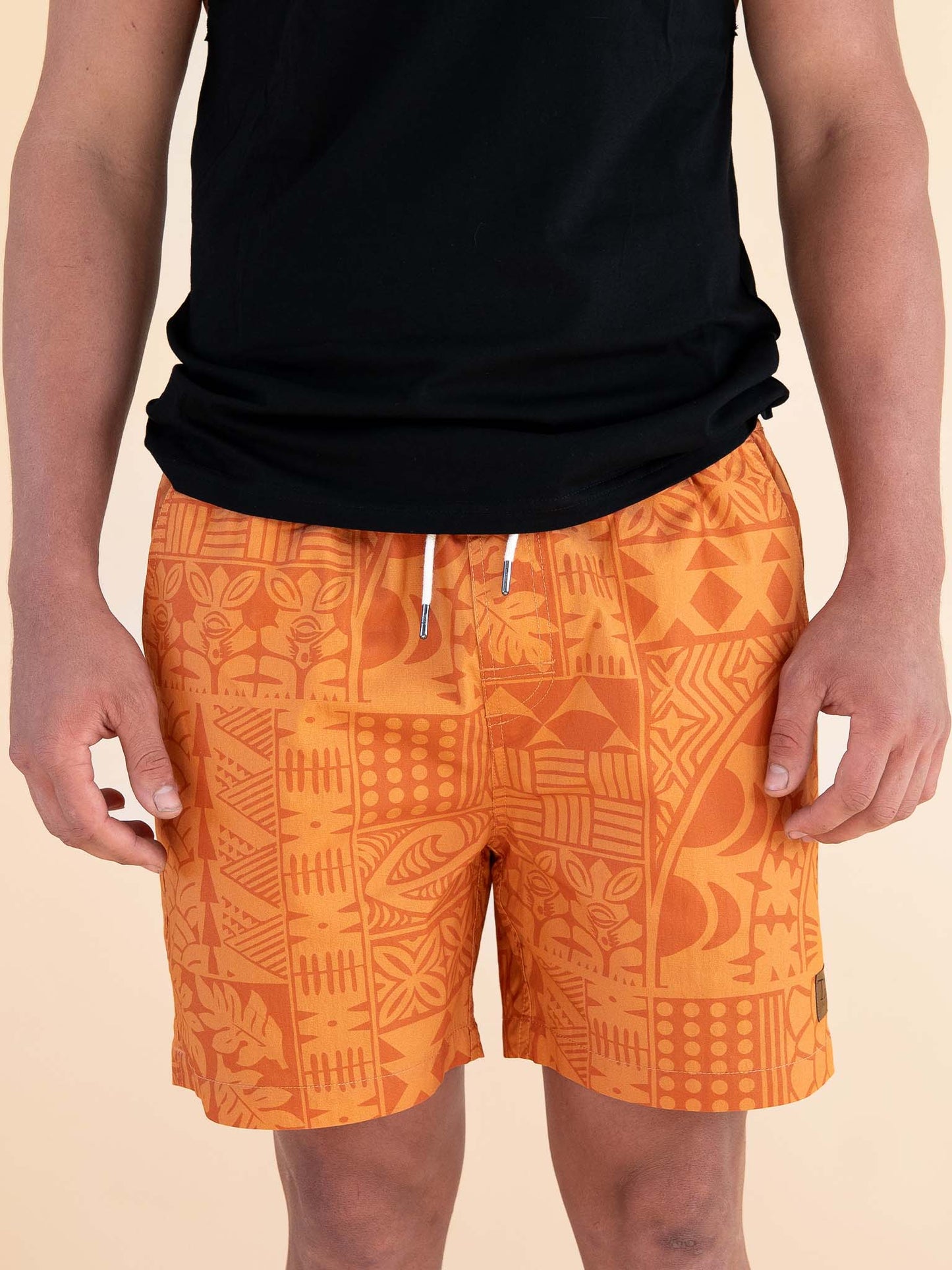 Avaiki Shorts - Rust