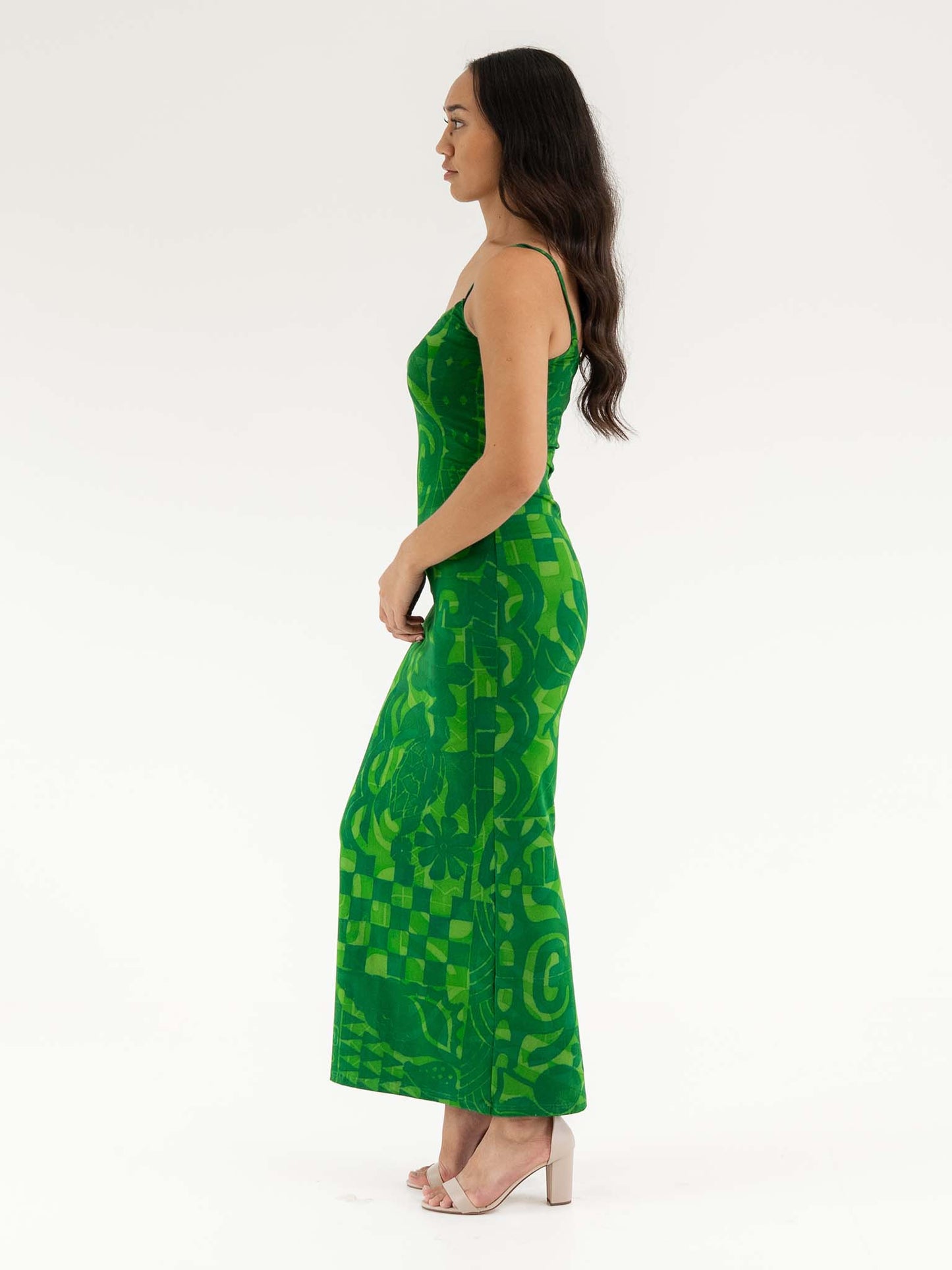 Moana Dress Long - Forest