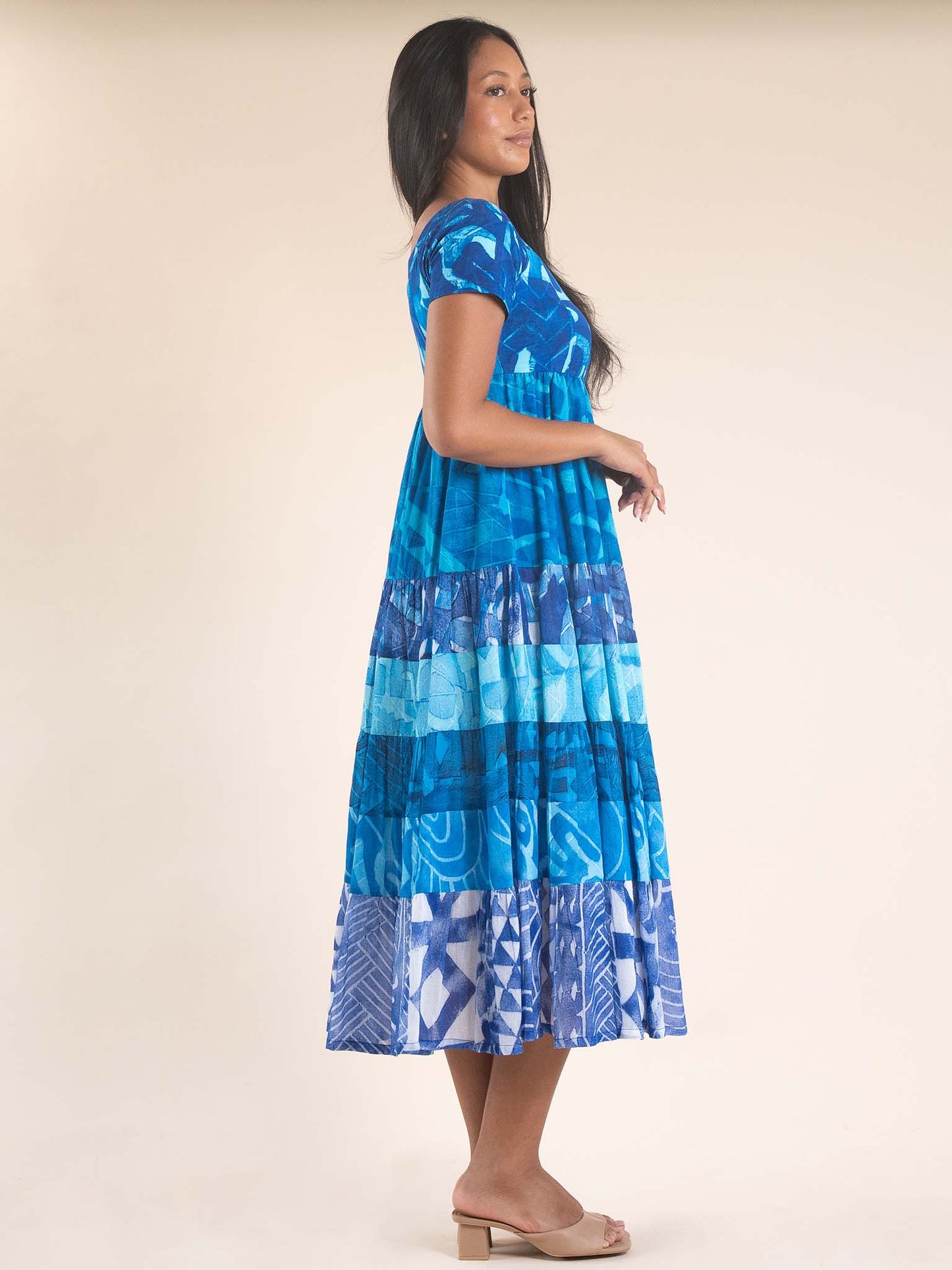 Tiare Dress - Cobalt