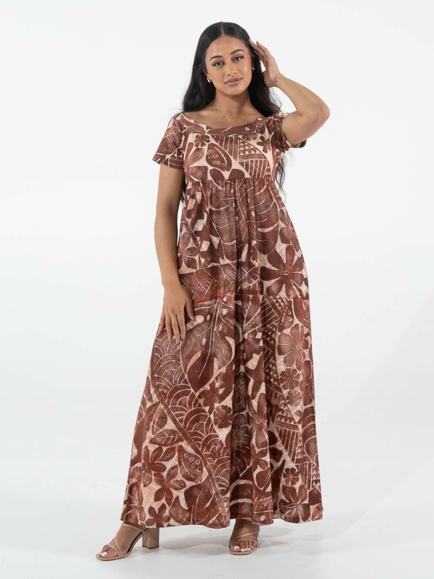 Tarani Dress Long - Mocha