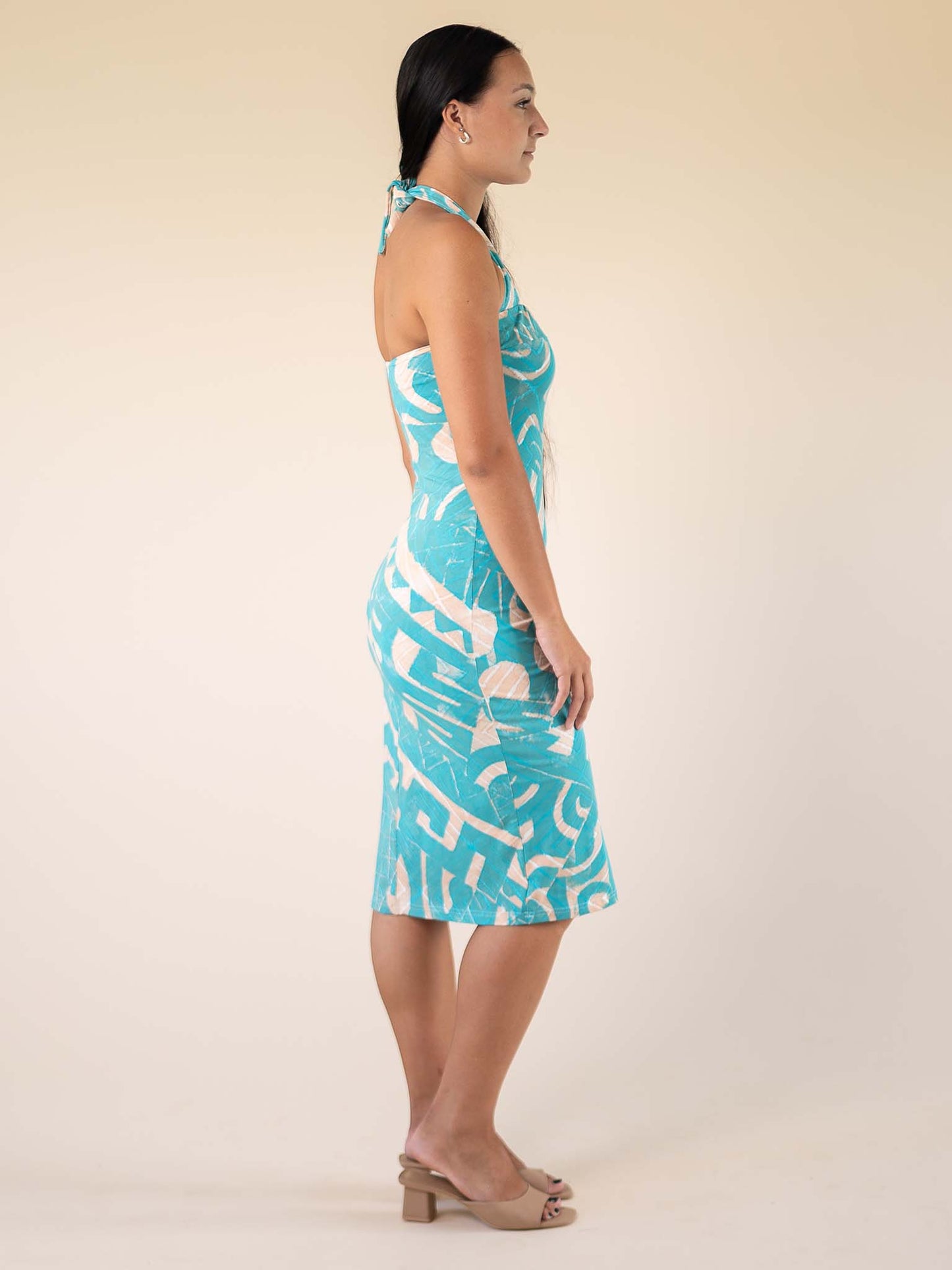 Raera Dress Midi  - Seashore