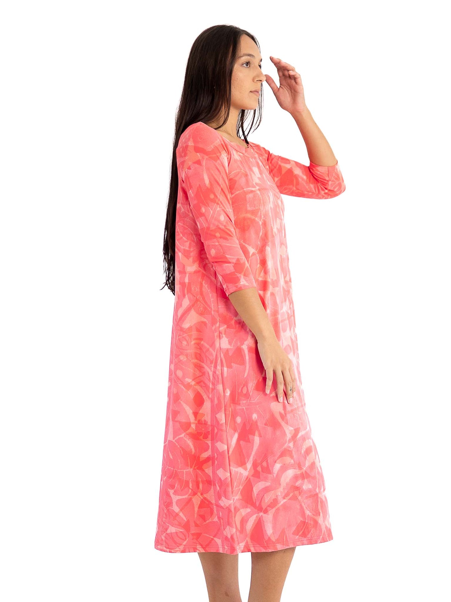 Mareta Dress Midi - Dawn