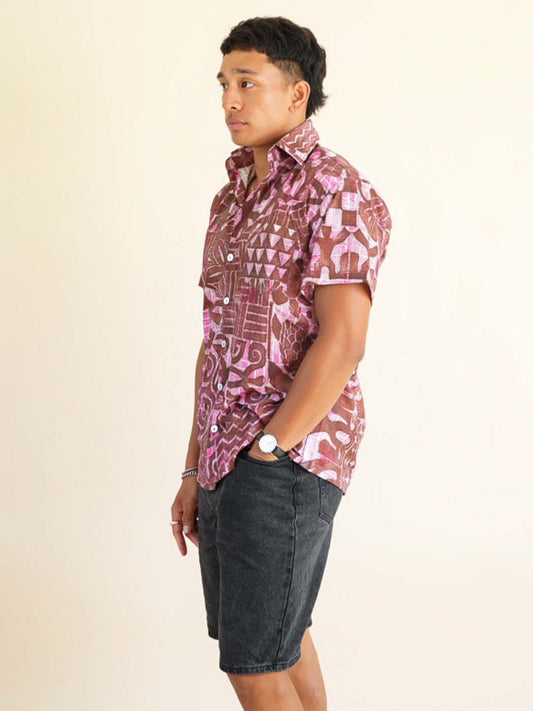 Taputu Shirt - Cedar