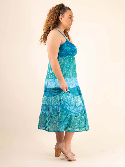 Maine Dress - Blue Jay