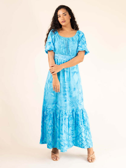 Sheena Dress Long - Skyy