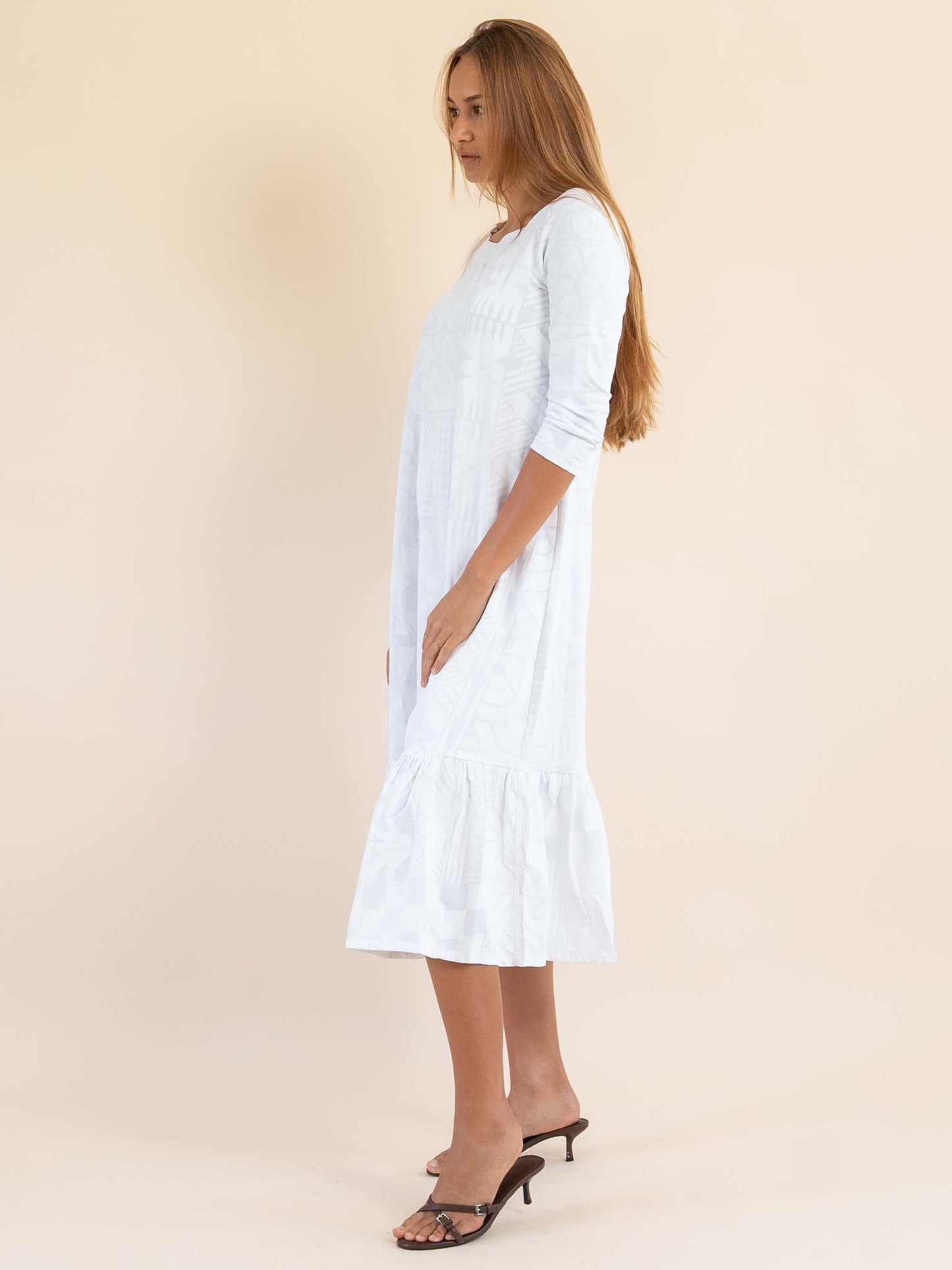 Hinanui Dress - Gardenia