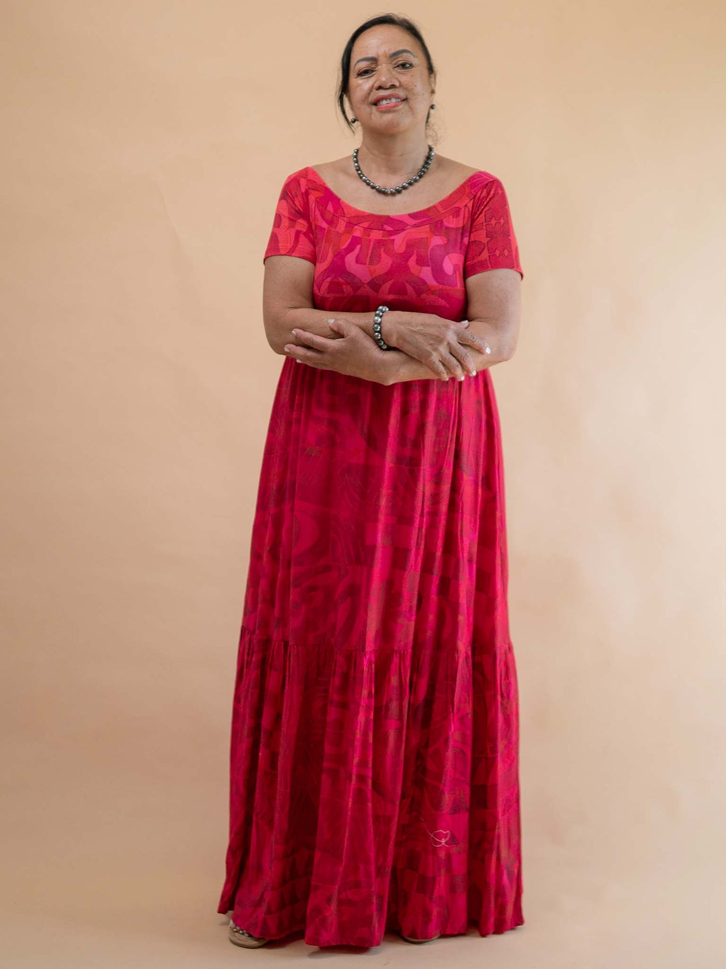 Vaine Dress -  Dark Cerise