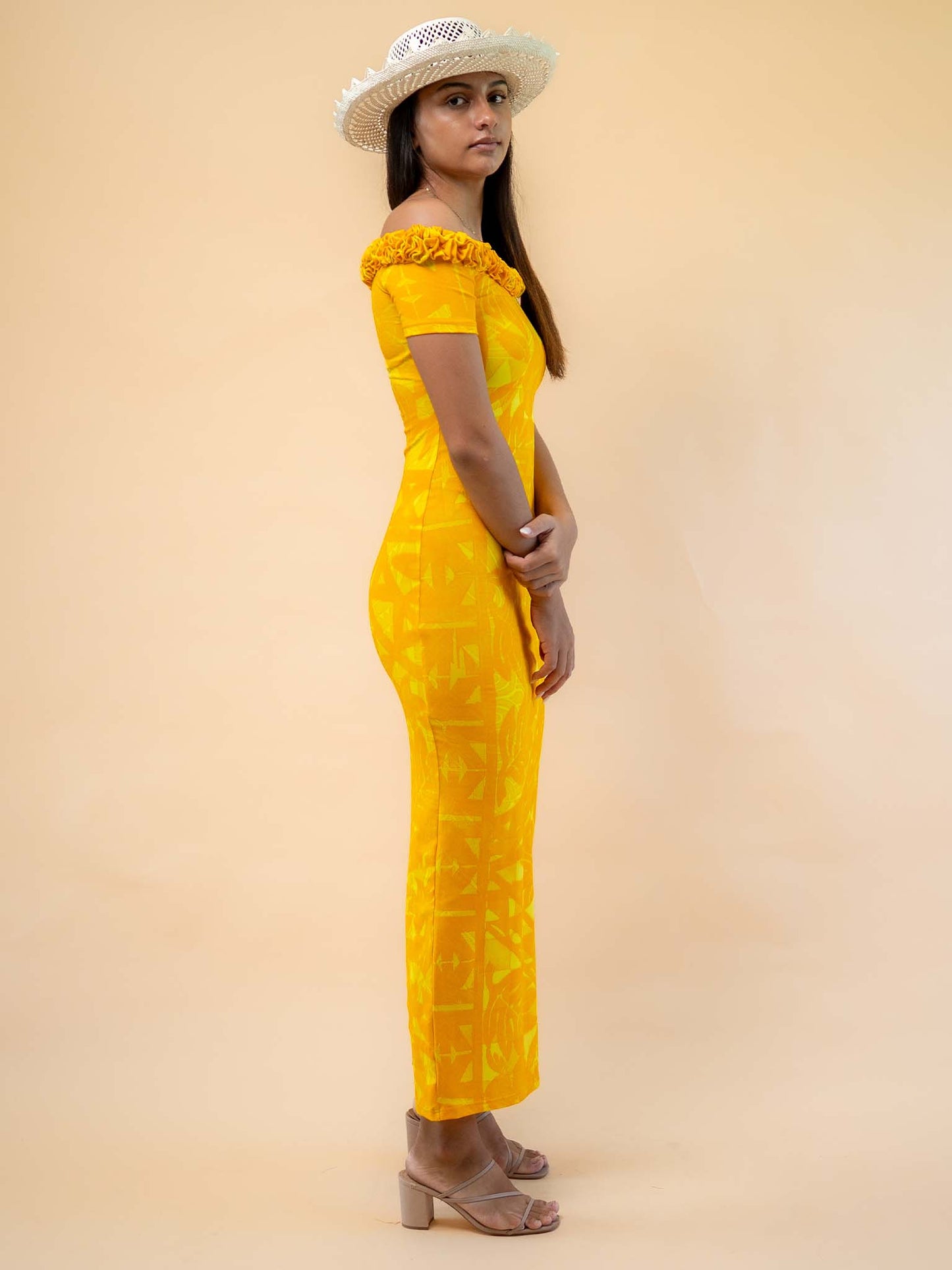 Huahine Dress - Amber