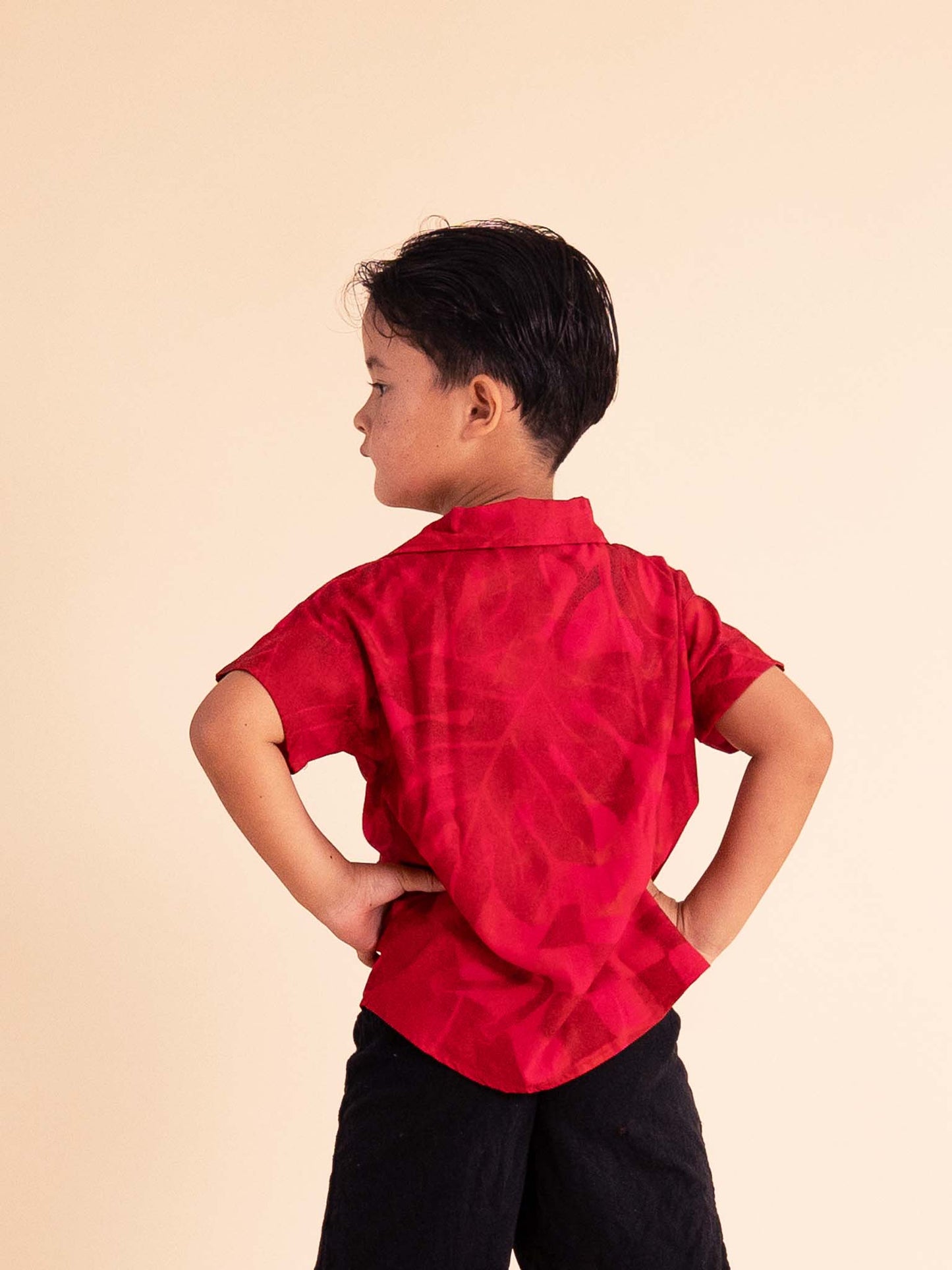 Tumu Shirt - Dark Cerise