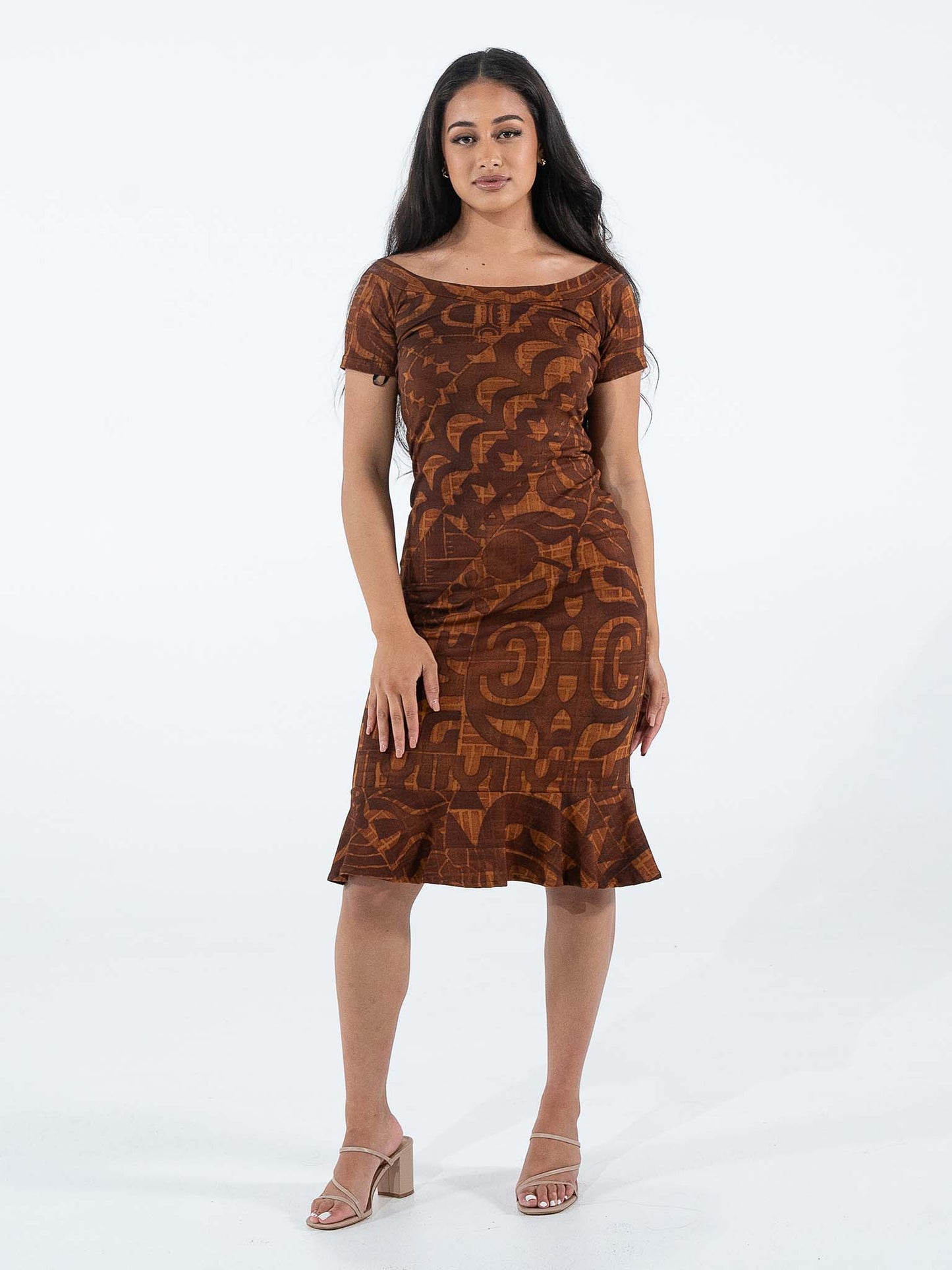 Ana Dress - Bark