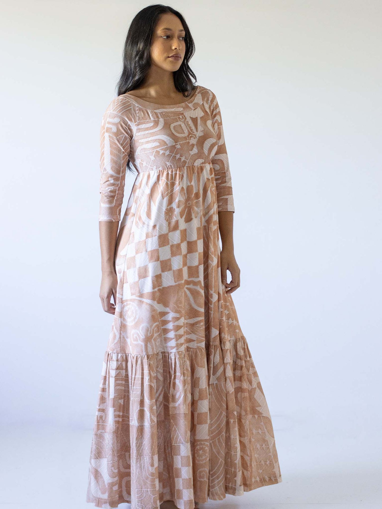 Matahere Dress - Sandstone