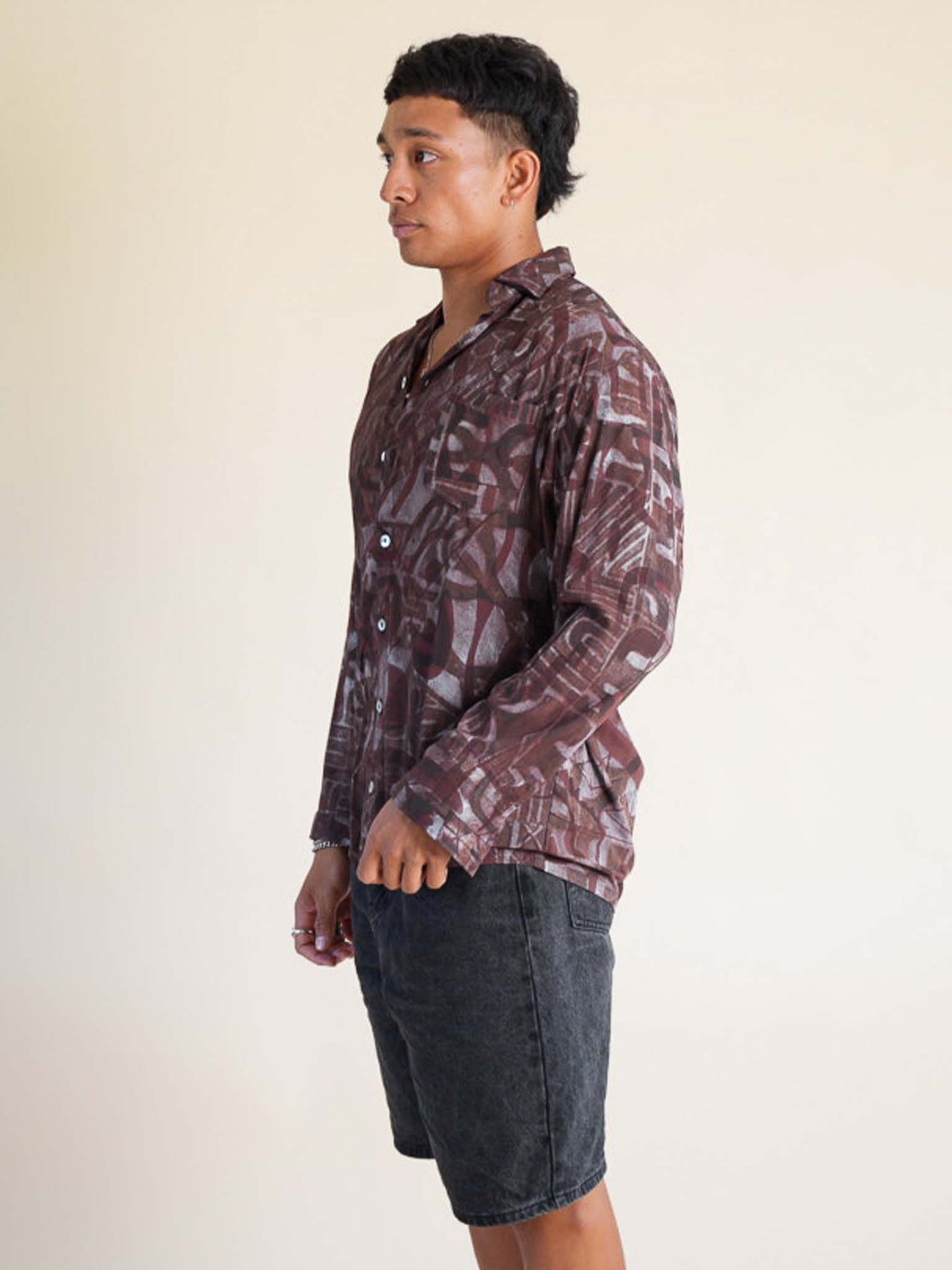Koloa Shirt - Bark