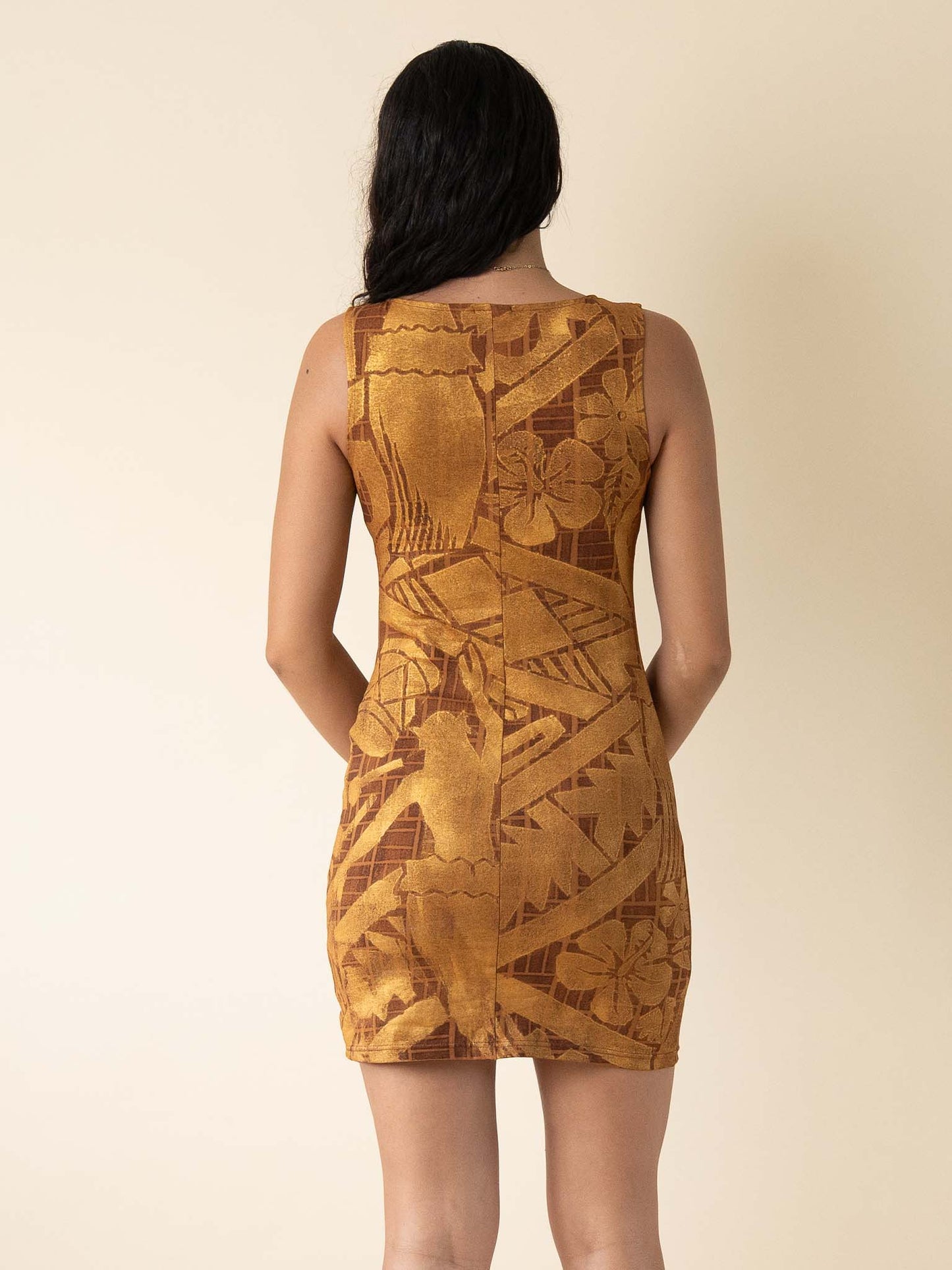 Poeana Dress Mini - Bronze