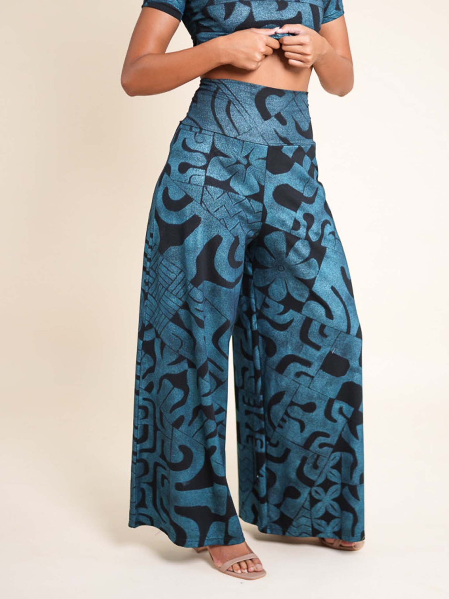 Lydia Pants - Turquoise Pearl