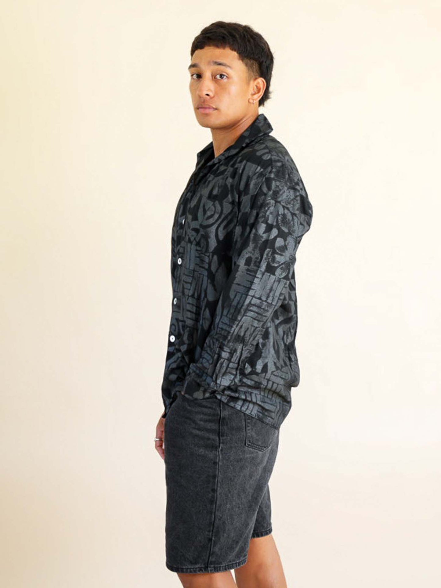 Koloa Shirt - Tahitian Black Pearl