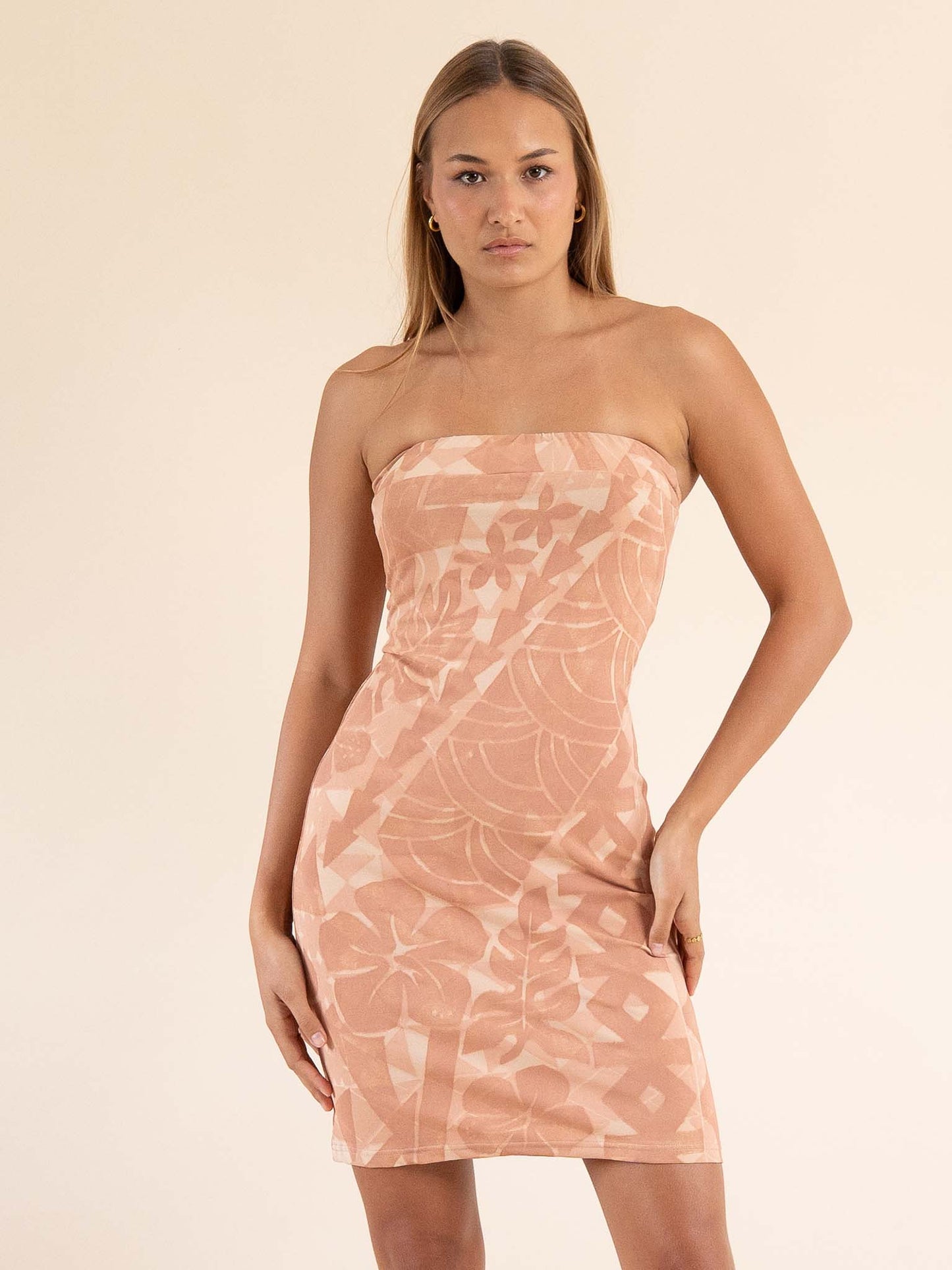 Mina Mini Dress - Sand