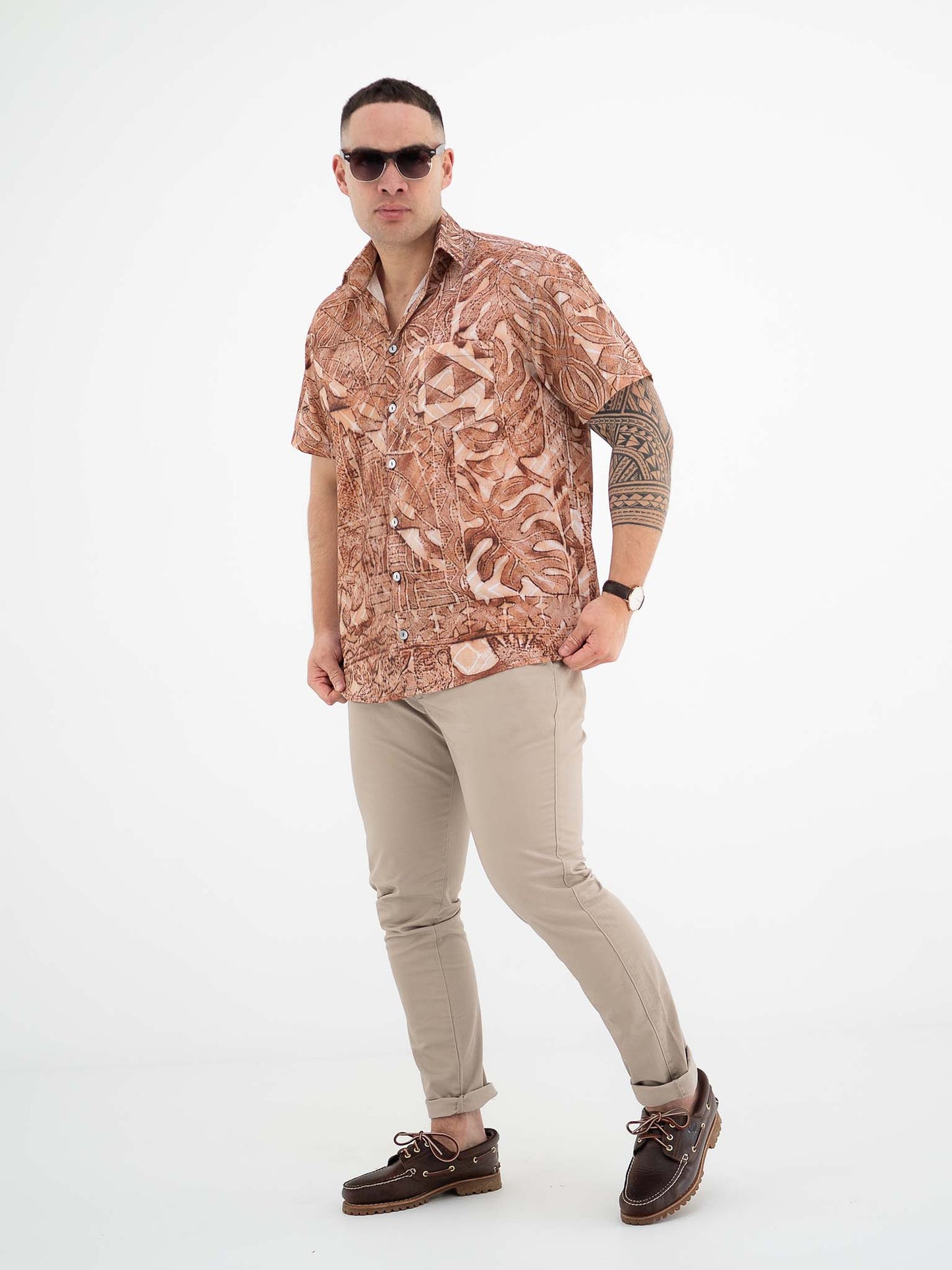 Taputu Shirt - Pandanus