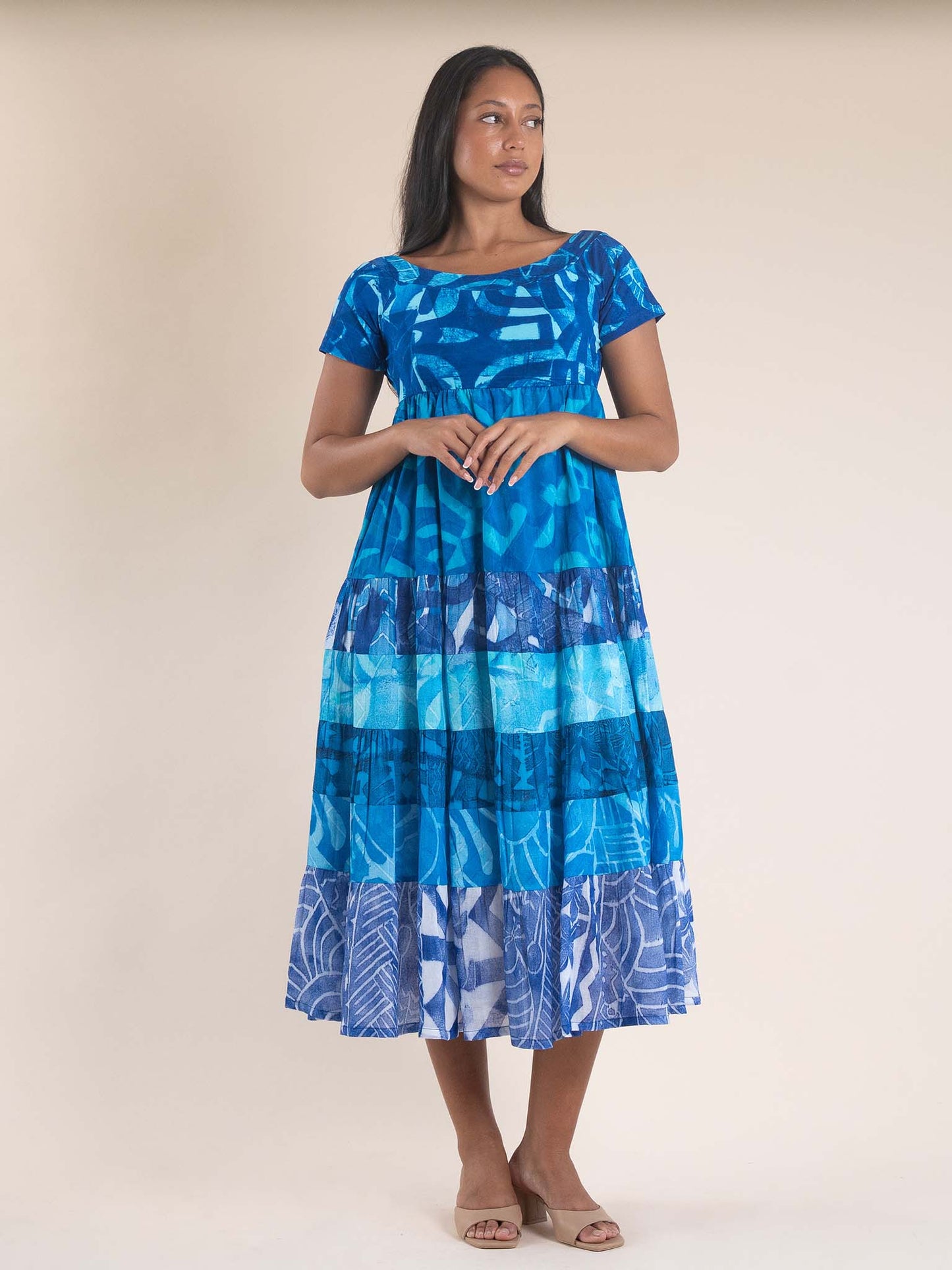 Tiare Dress - Cobalt