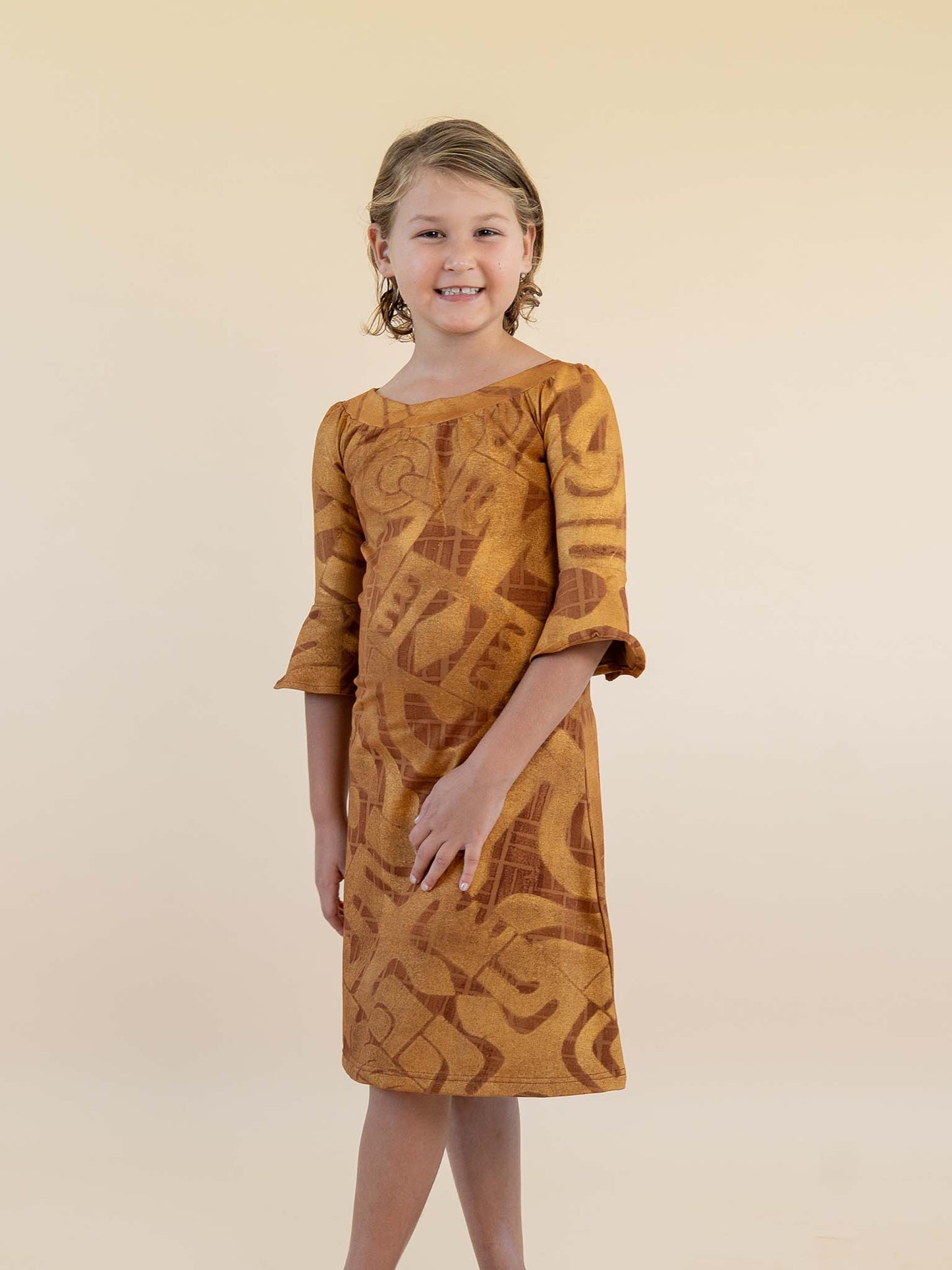 Kaute Dress - Bronze