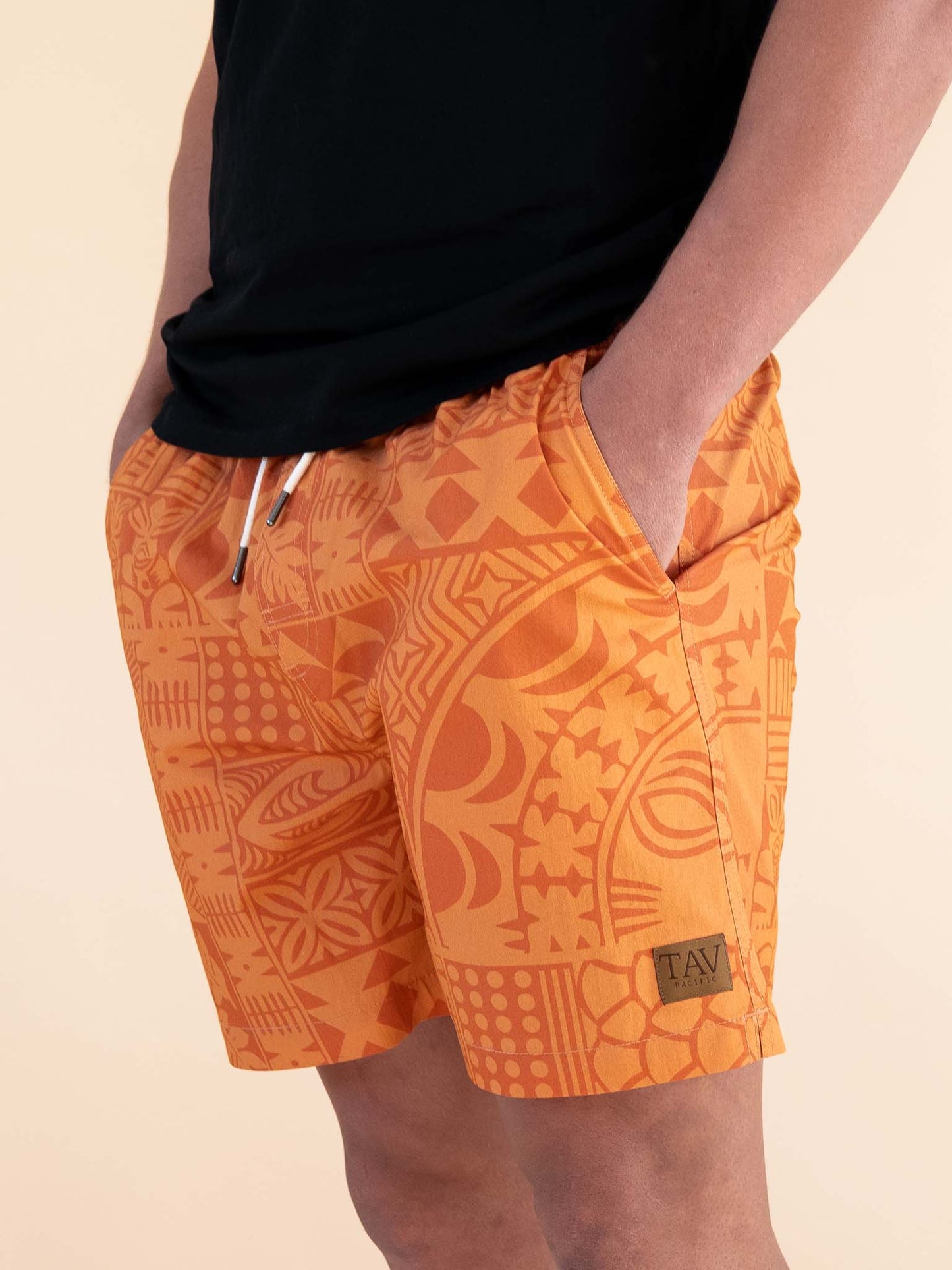 Avaiki Shorts - Rust
