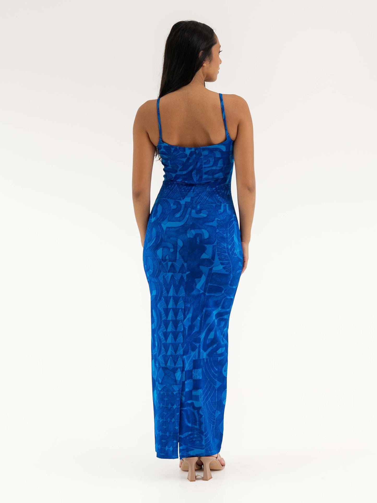 Moana Dress Long - Deep ocean