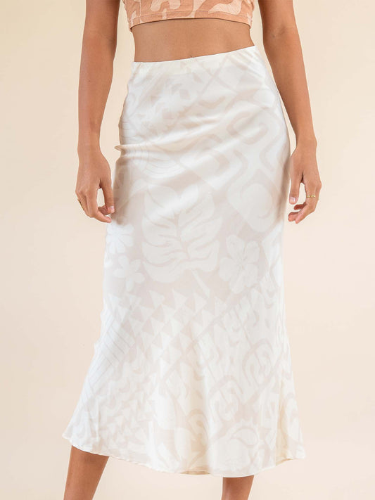 Sina Slip Skirt - Cream