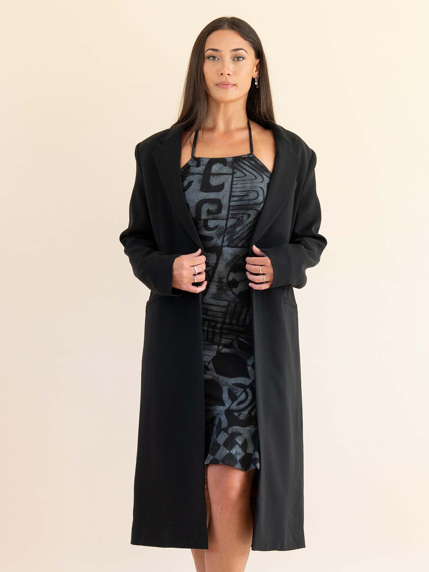 Vira Spring Coat - Black
