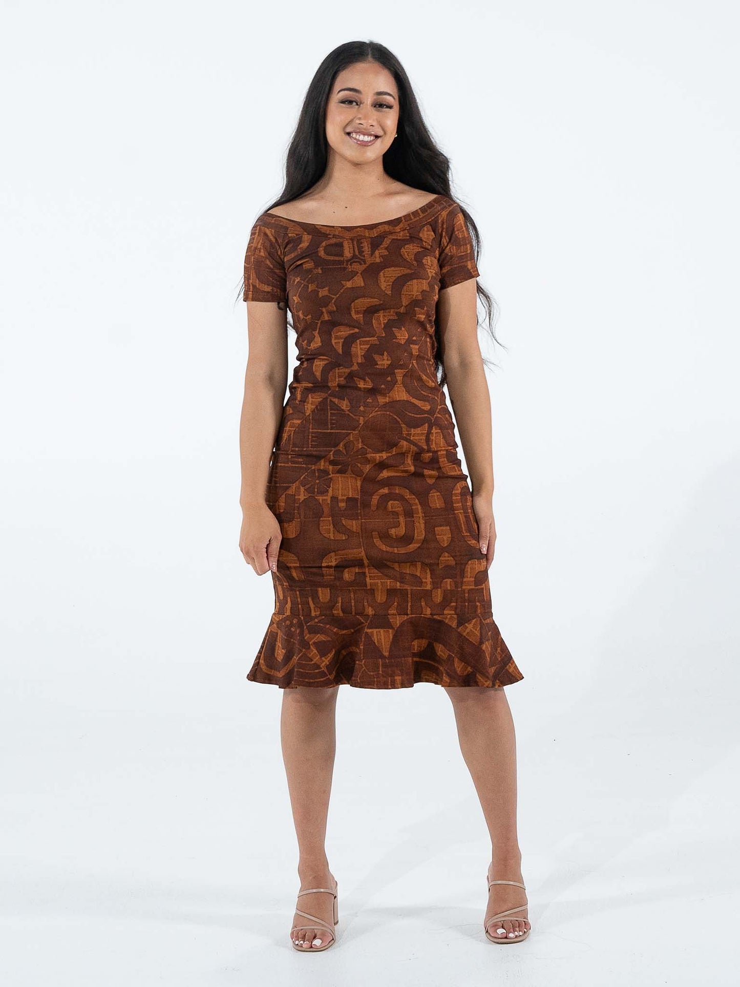 Ana Dress - Bark