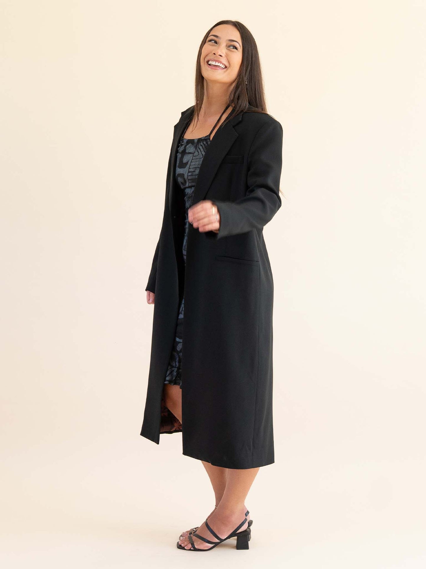 Vira Spring Coat - Black