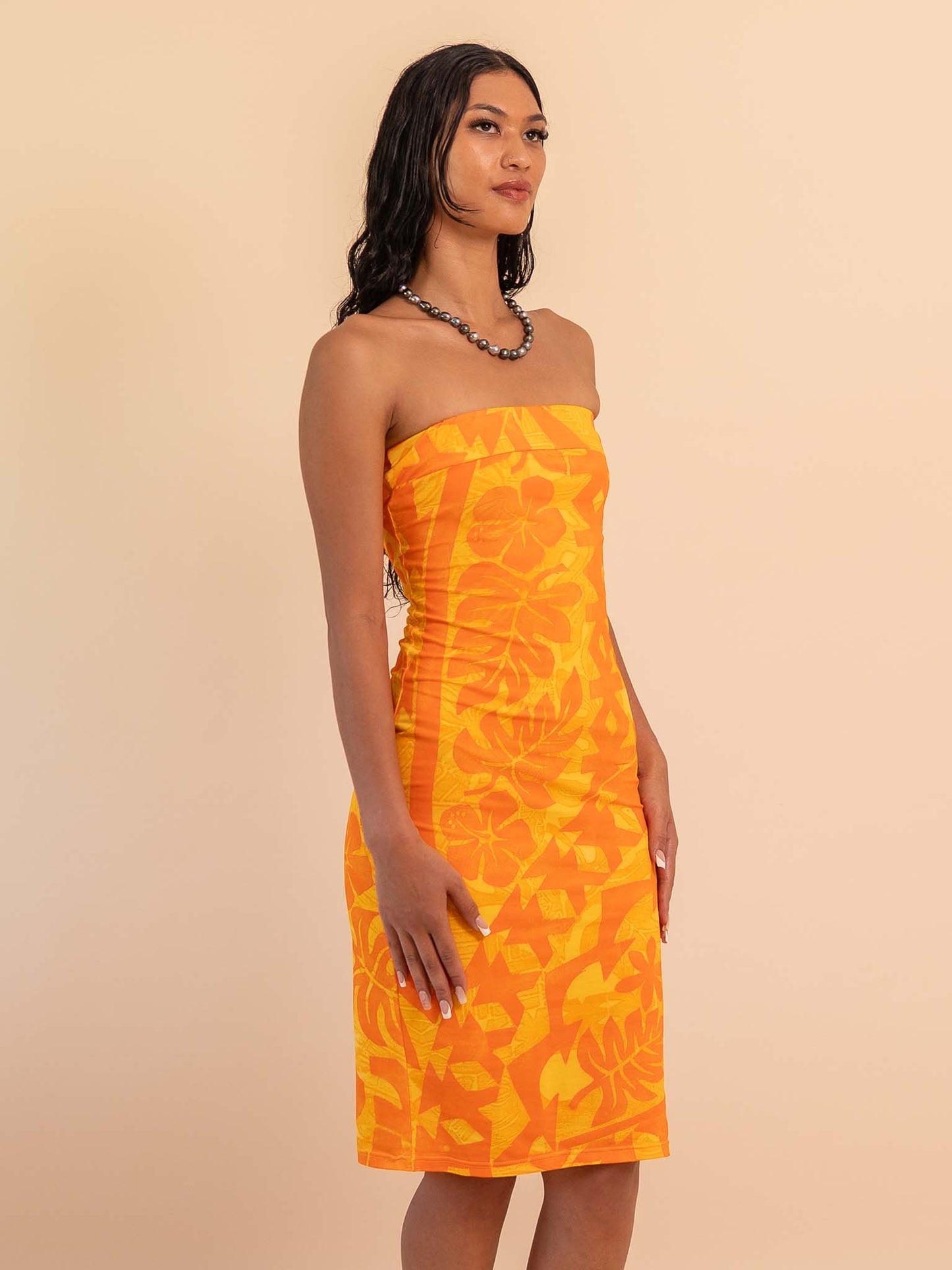 Mina Dress - Saffron