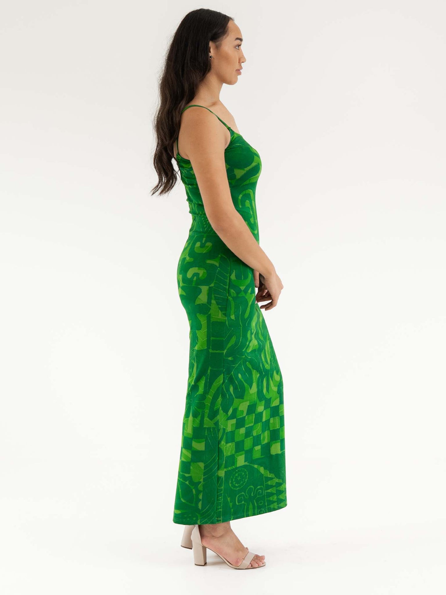 Moana Dress Long - Forest