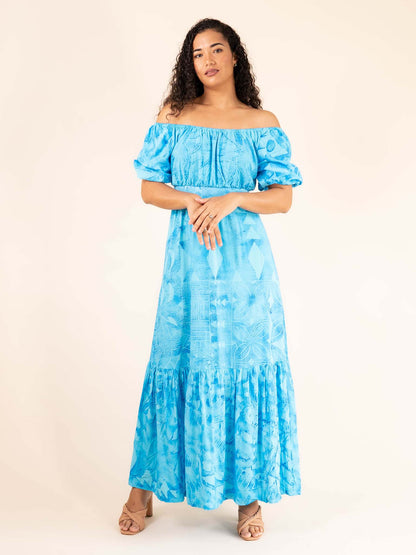 Sheena Dress Long - Skyy