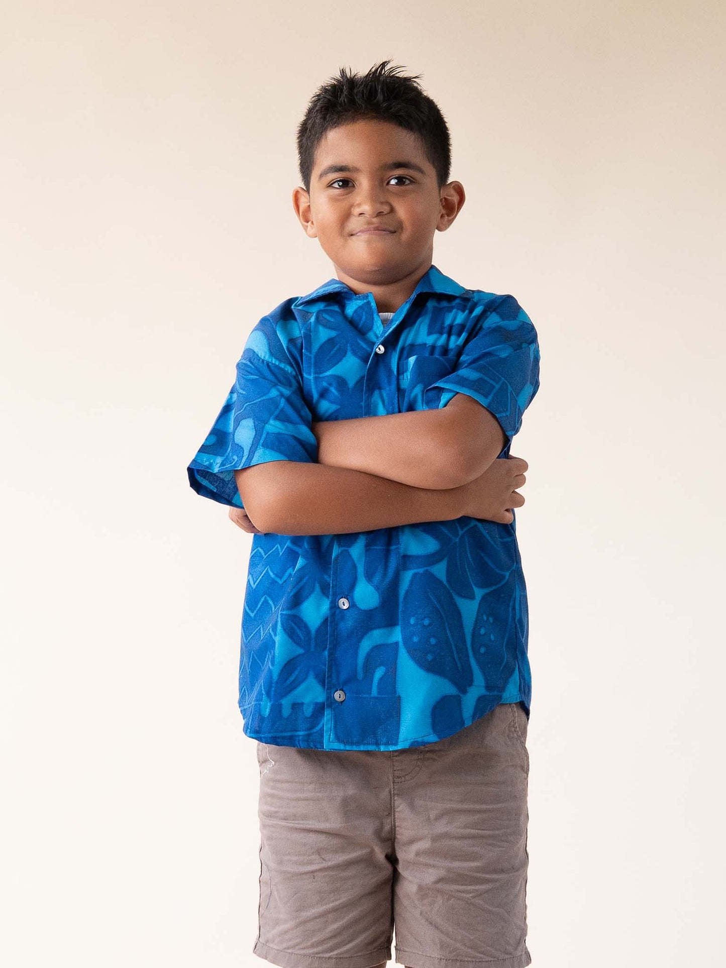 Tumu Shirt - Cobalt