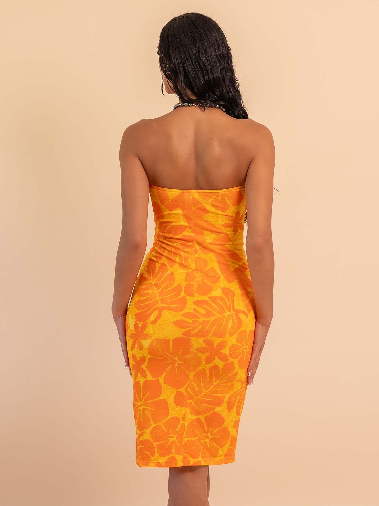 Mina Dress - Saffron