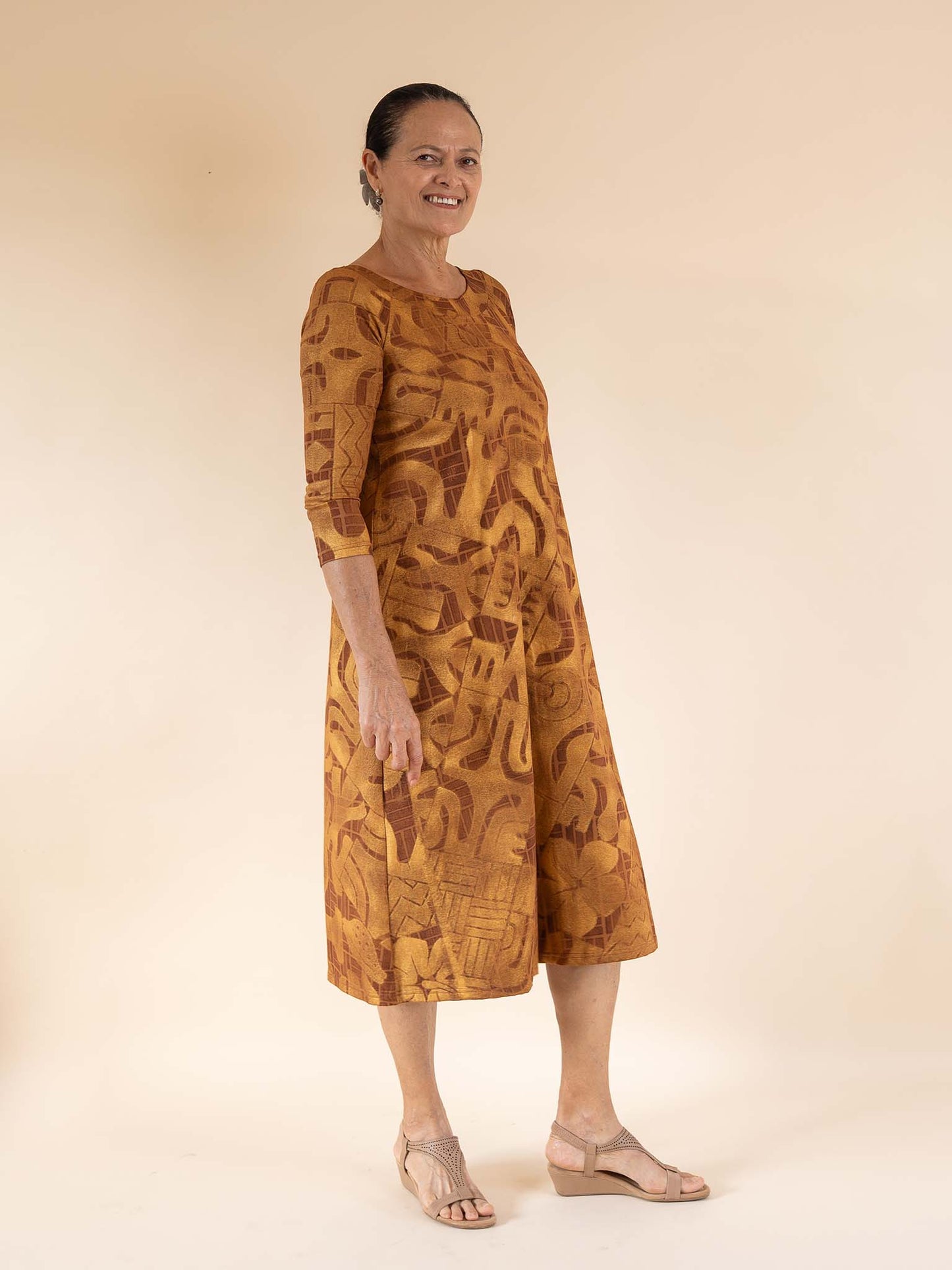 Mareta Dress - Bronze