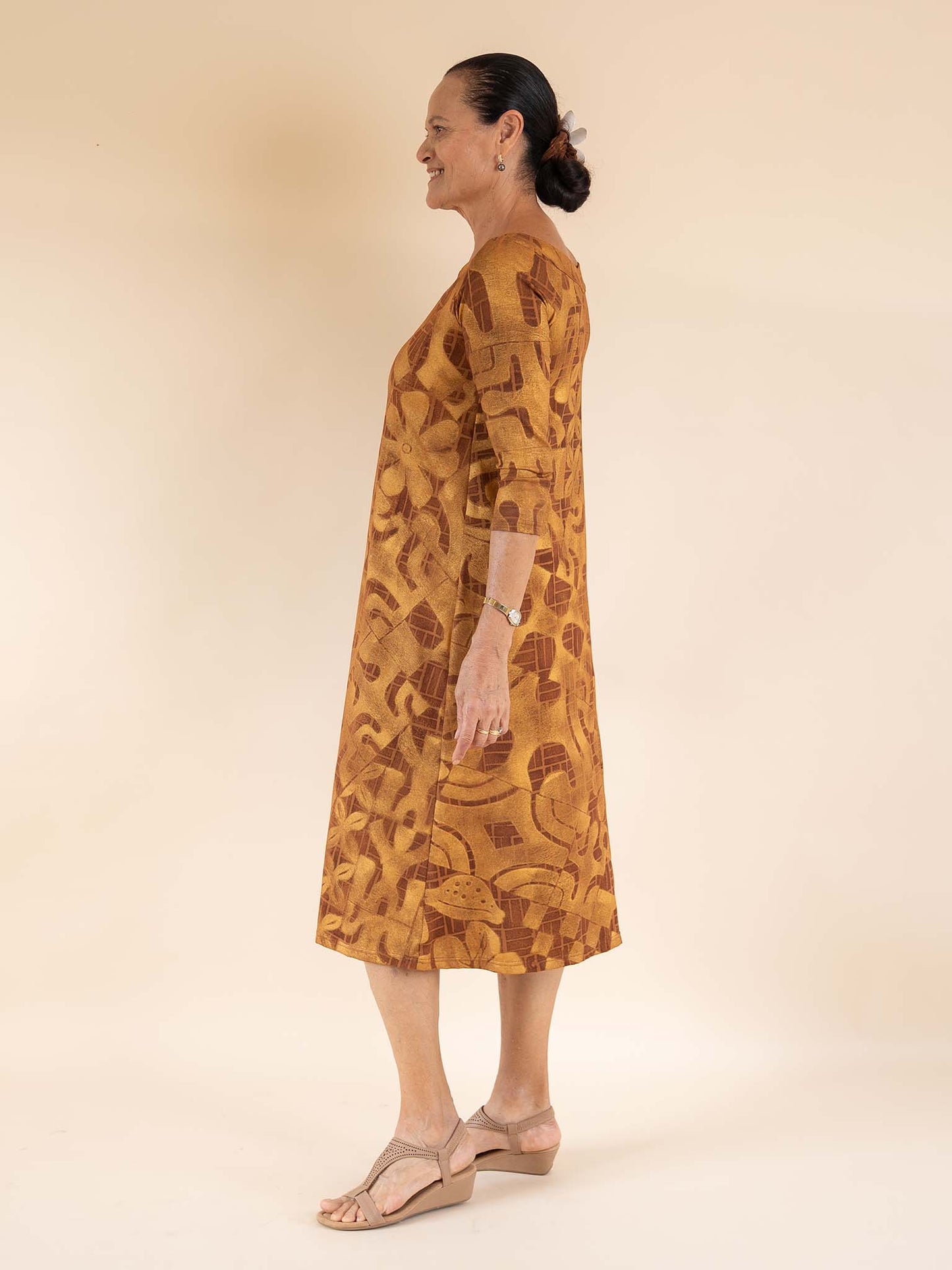 Mareta Dress - Bronze