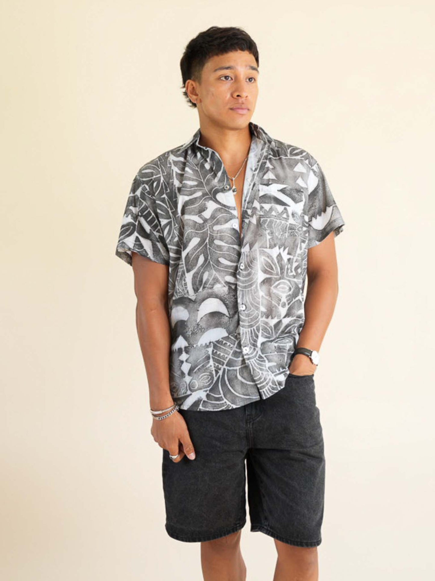 Taputu Shirt - Stone