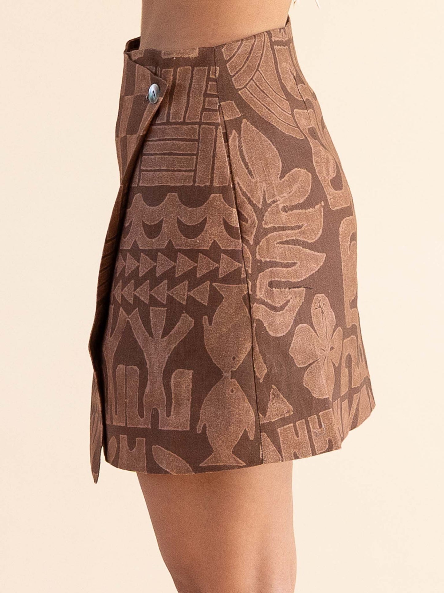 Hinatea Wrap Skirt - Coco