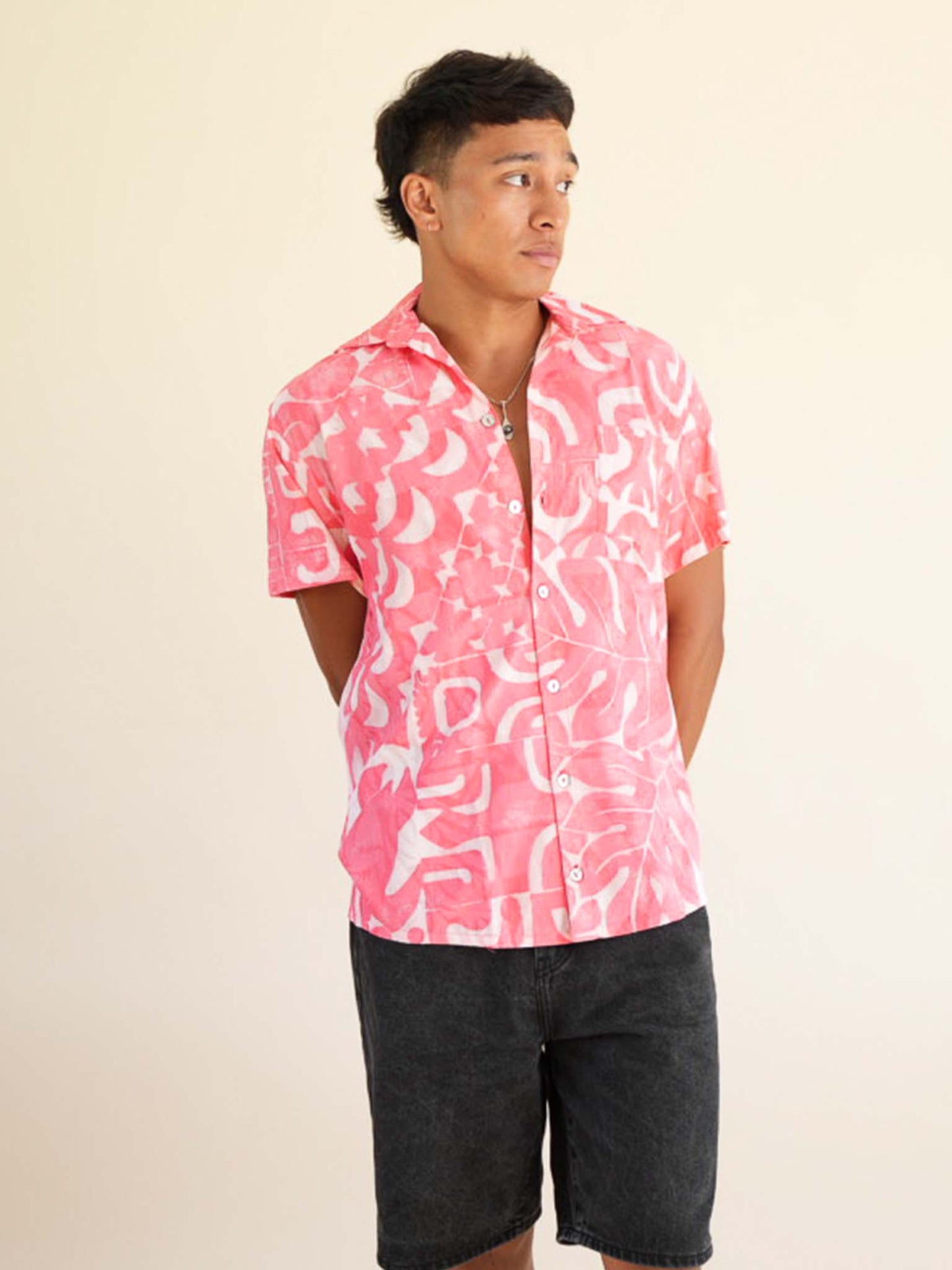 Taputu Shirt Rayon - Dawn