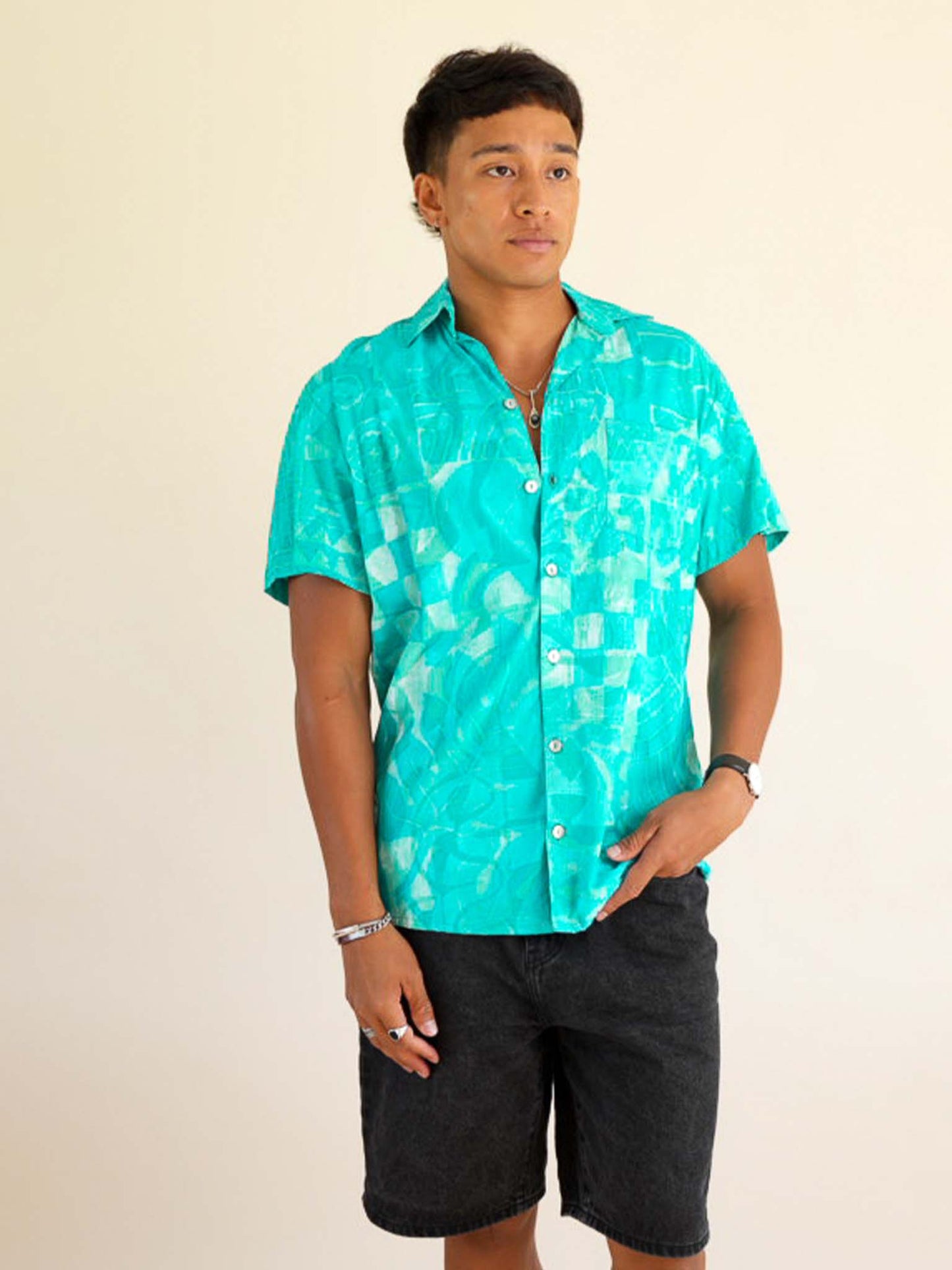 Taputu Shirt Rayon - Horizon
