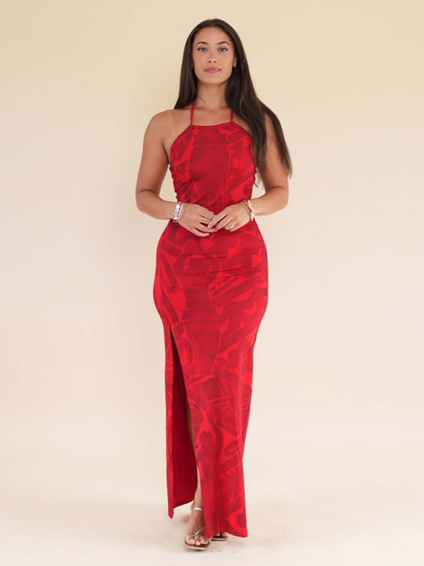 Terii Dress Long - Sienna